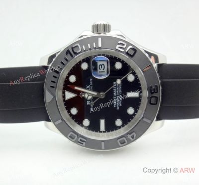 Rolex Yacht-Master Stainless Steel Oysterflex Strap 40mm